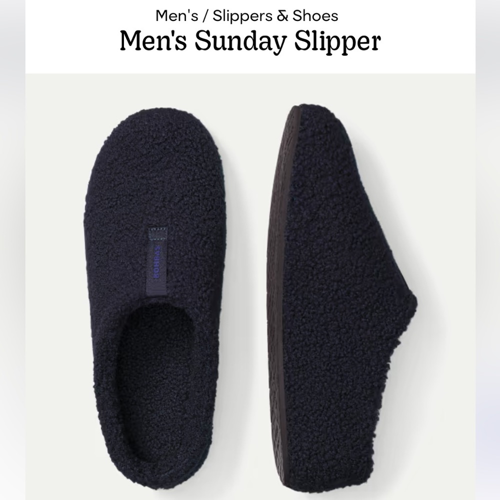 Bombas Men’s Sunday Slipper in Navy